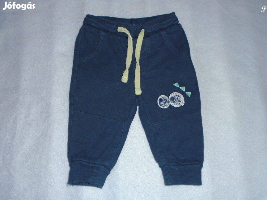 Kék jogger nadrág 3-6 hó méret 68
