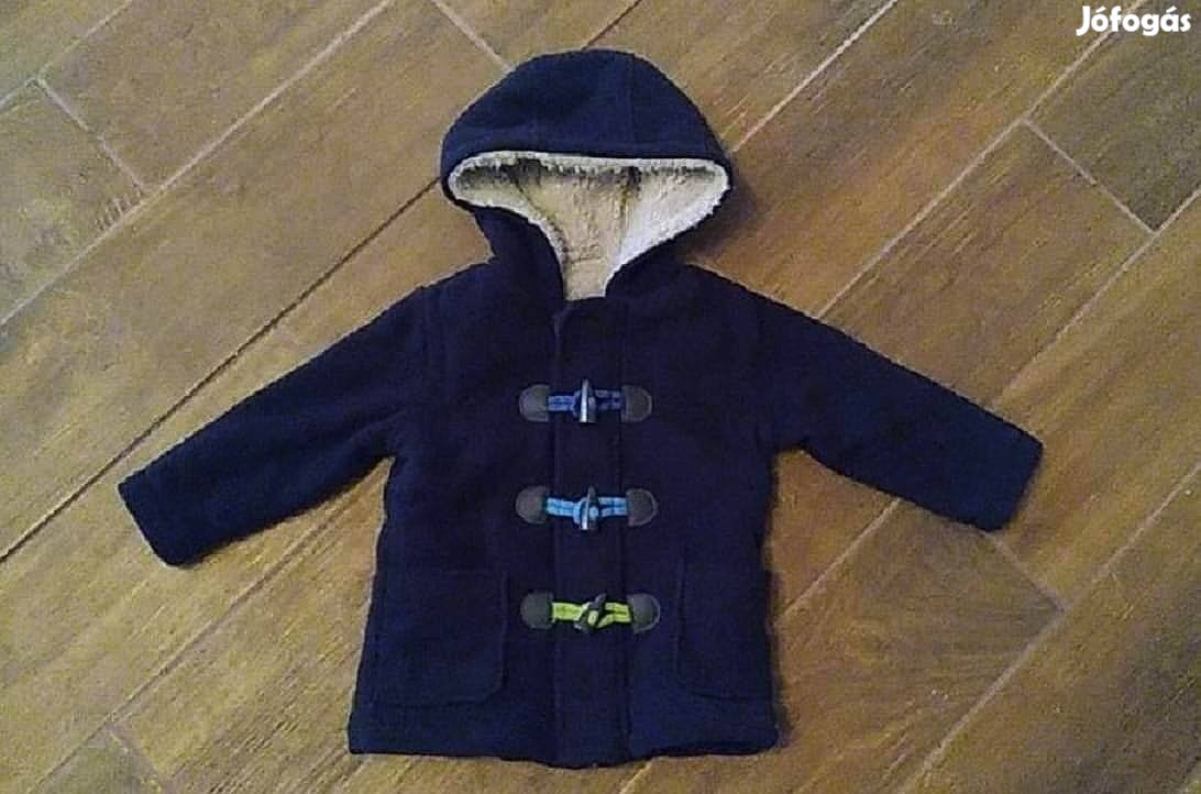 Kék kisfiú kabát ( 18 - 24 hónapos méret )