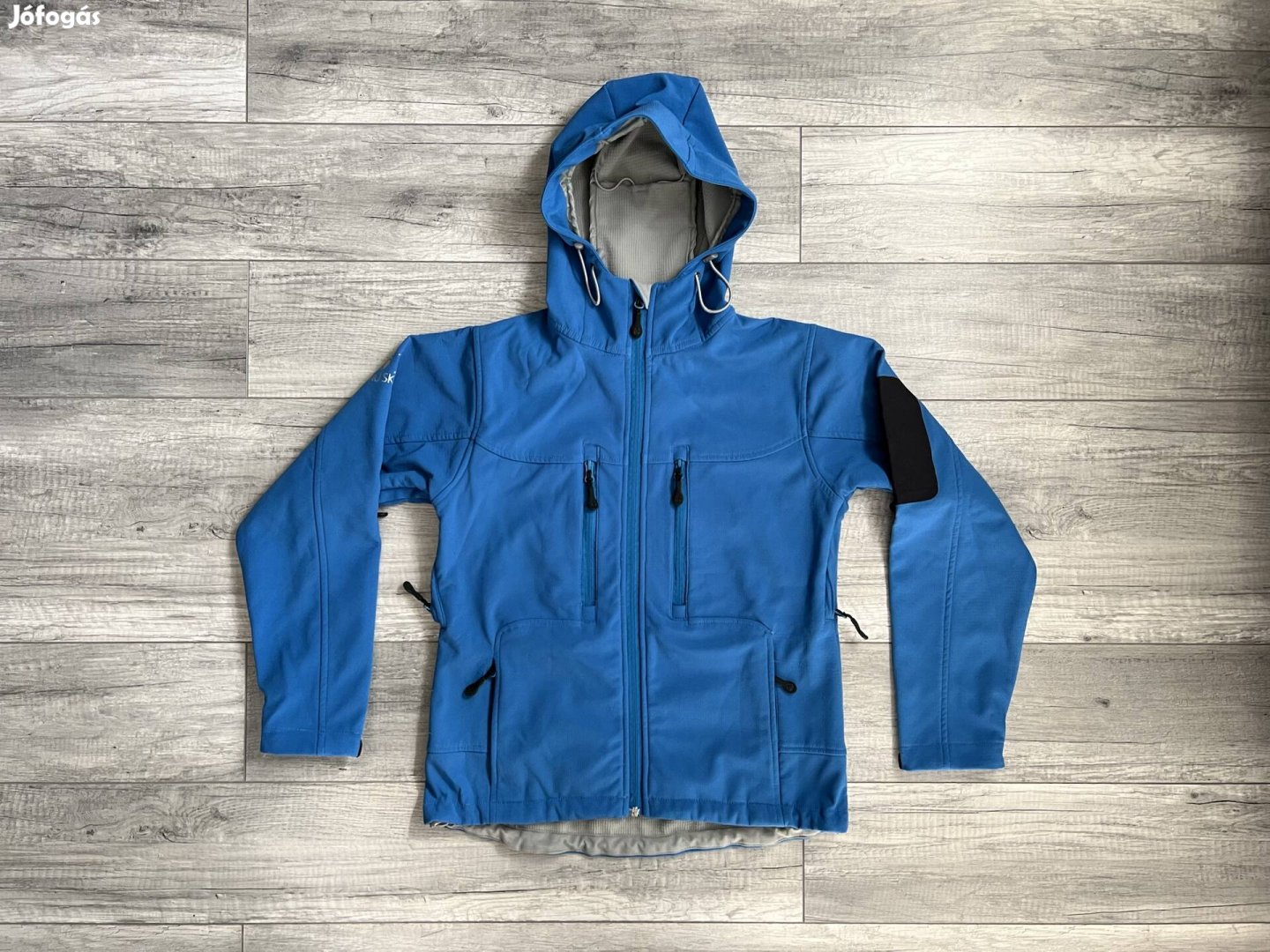 Kék női túradzseki