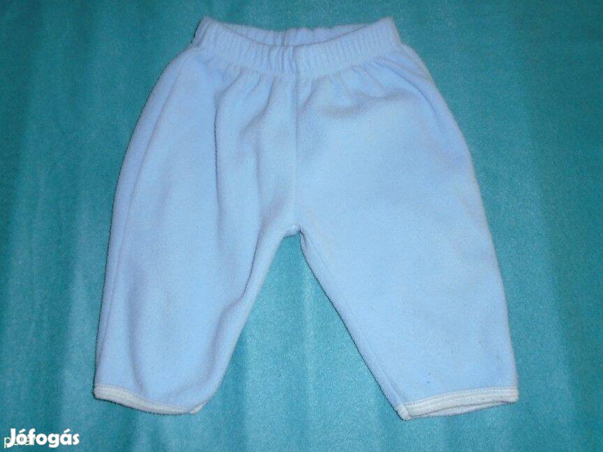 Kék polár nadrág 3-6 hó méret 68