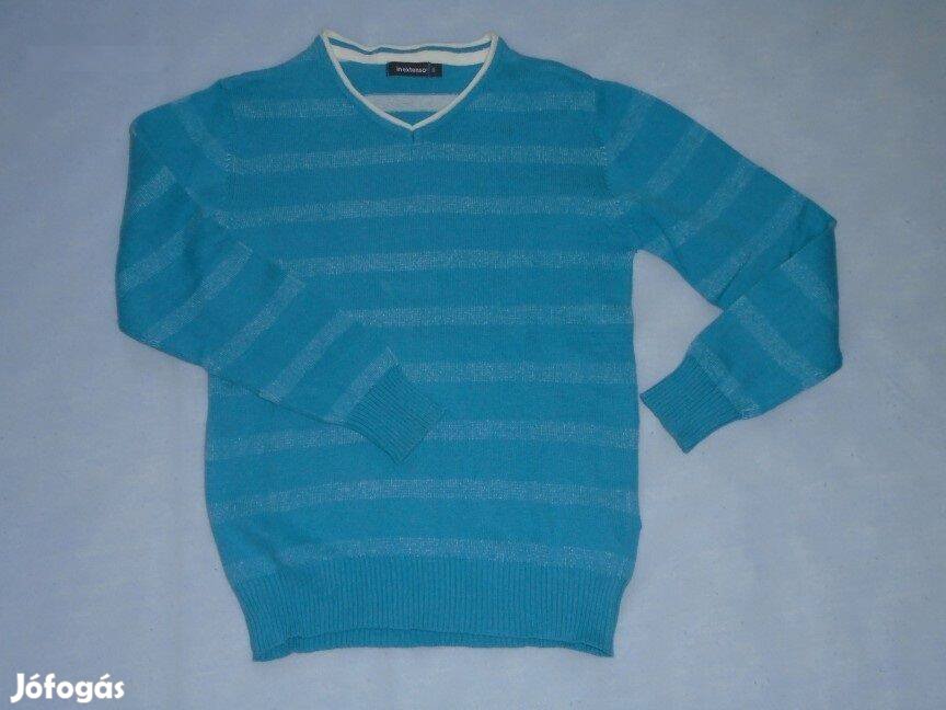 Kék pulóver 6 évesre (méret 116)