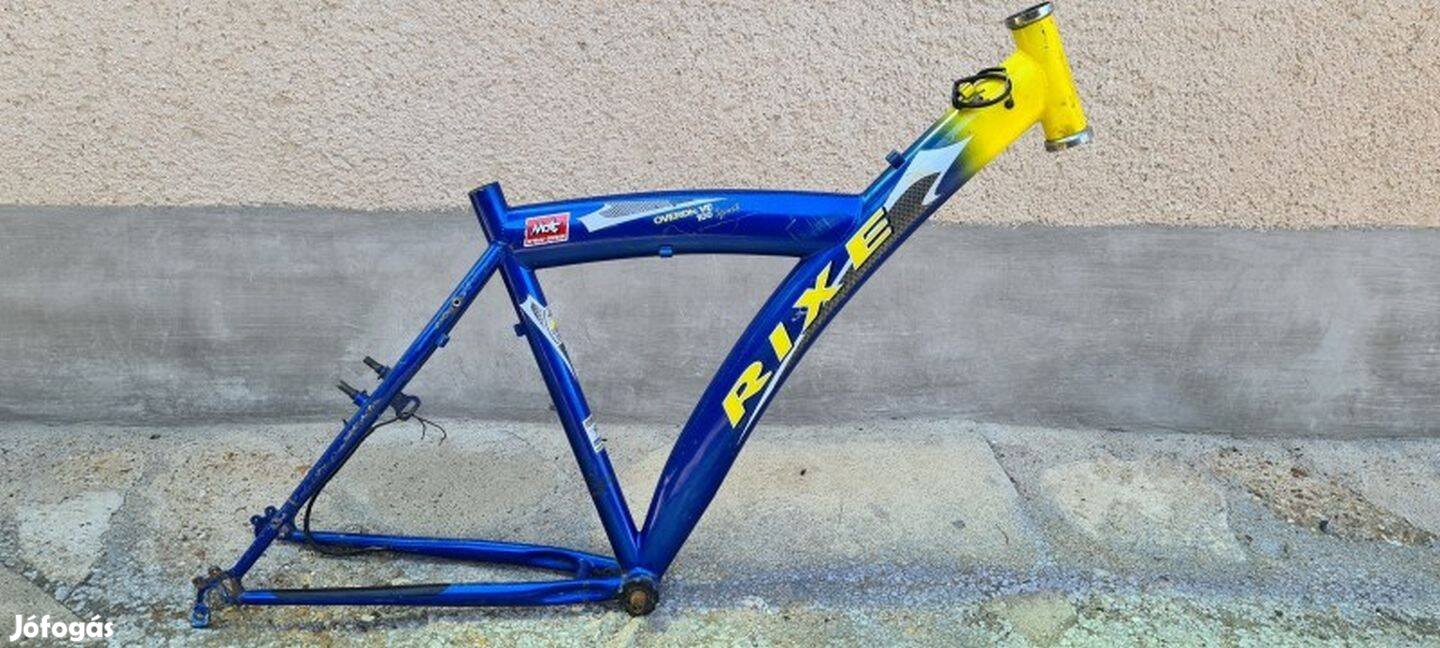 Kék-sárga Rixe MTB váz 26" mérettel