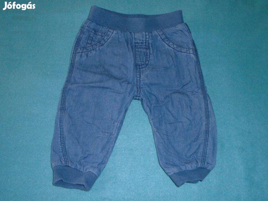 Kék színű jogger nadrág 3-6 hó méret 68