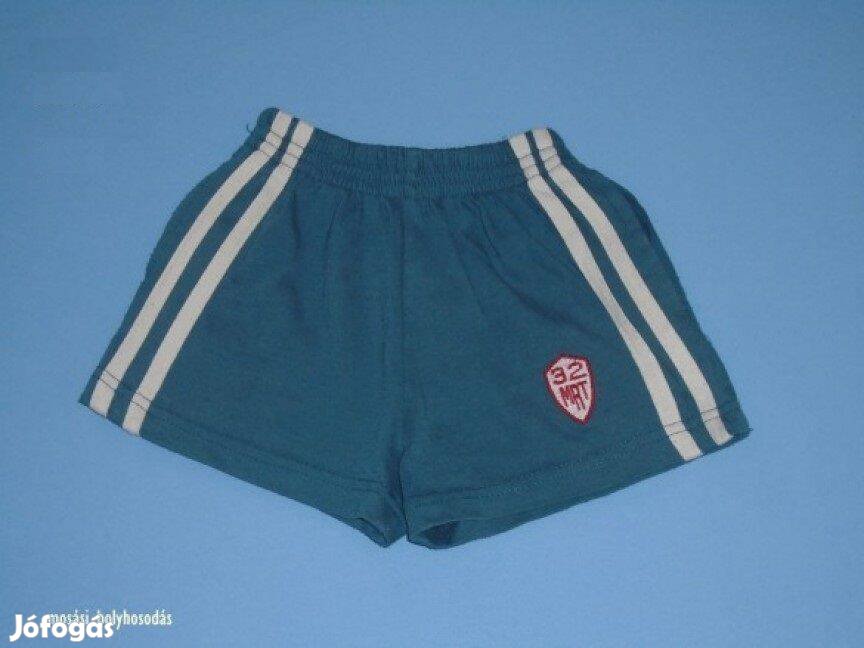 Kék színű pamut rövidnadrág 6-9 hó méret 74