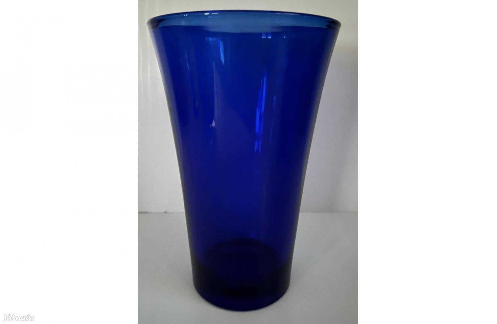 Kék üveg váza vázák dísztárgy gyűjtemény 2