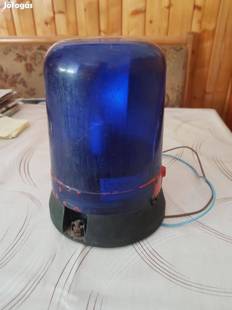 Kék villogó eladó