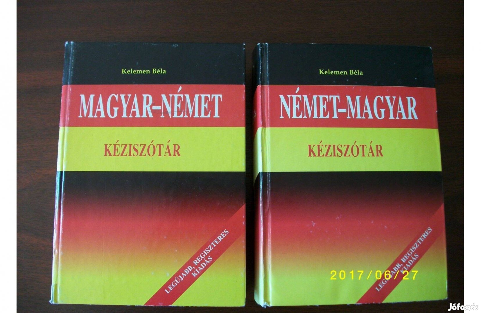 Kelemen Béla : Magyar - Német és Német - Magyar kéziszótár