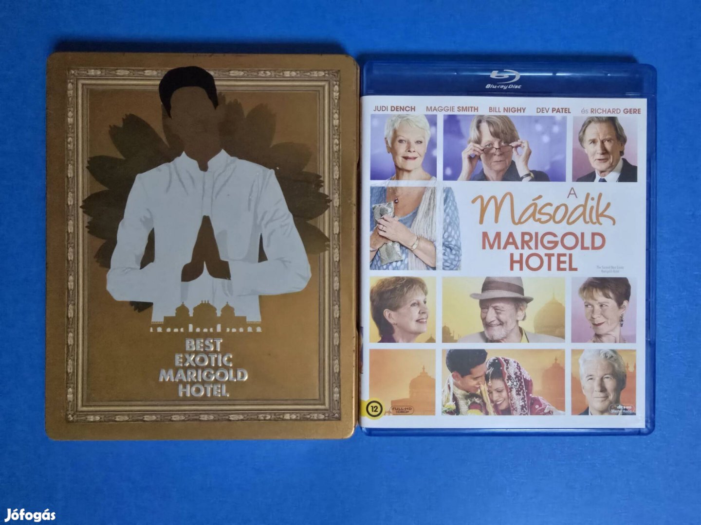 Keleti nyugalom Marigold hotel 1,2rész (első rész fémdoboz) blu-ray