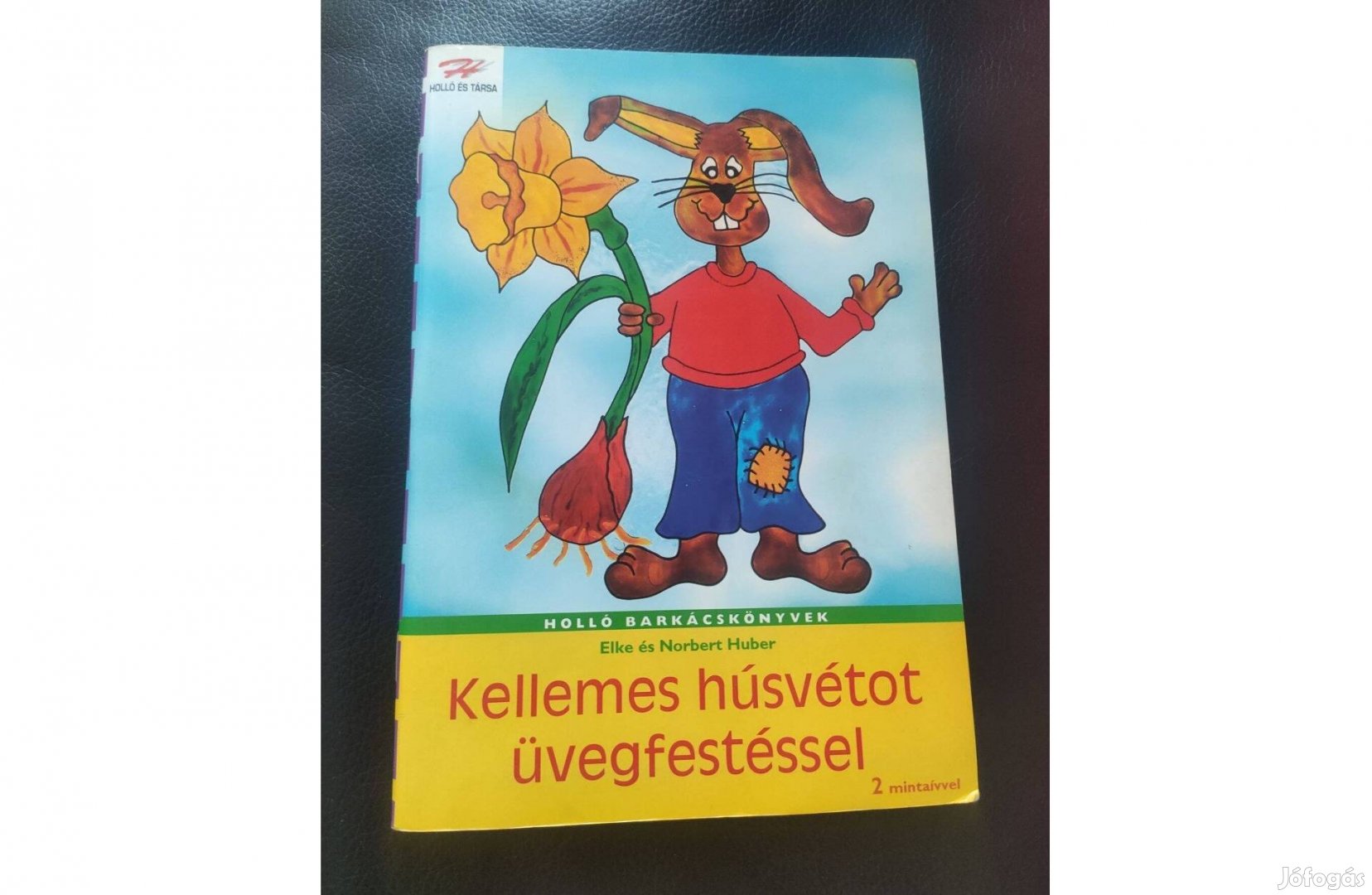 Kellemes húsvétot üvegfestéssel