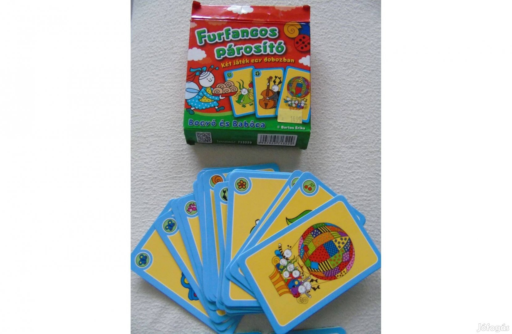 KellerMayer Bogyó és Babóca Furfangos párosító Fekete Péter