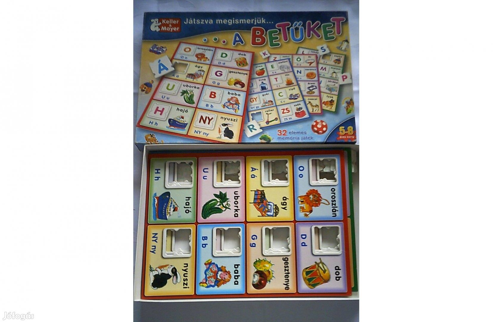 KellerMayer Játszva megismerjük a betűket társasjáték