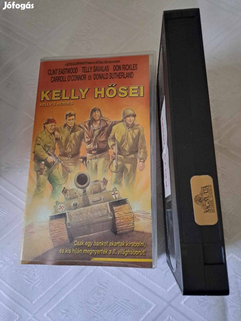 Kelly hősei VHS - Klasszikus háborús film