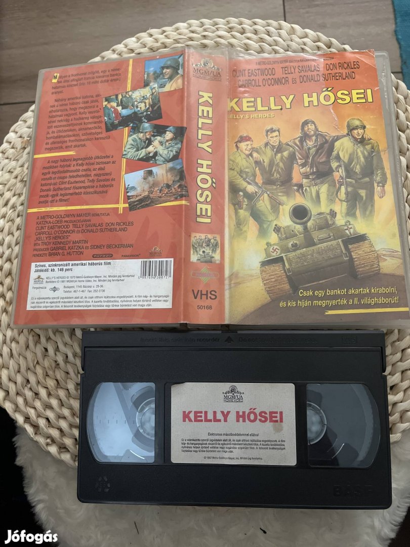 Kelly hősei vhs