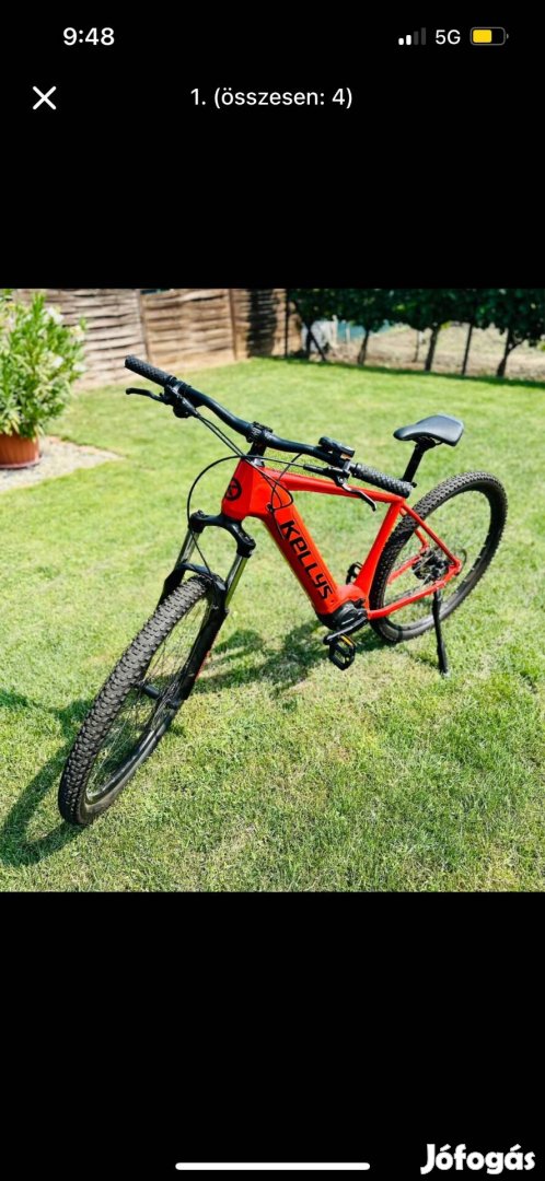 Kellys Tygon R10 L elektromos kerékpár eladó újszerű