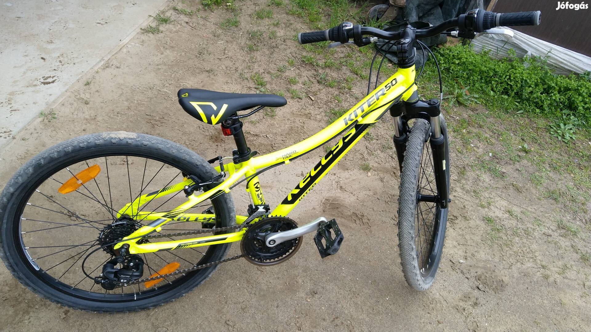 Kellys kiter 50 gyönyörű neon sárga színű 