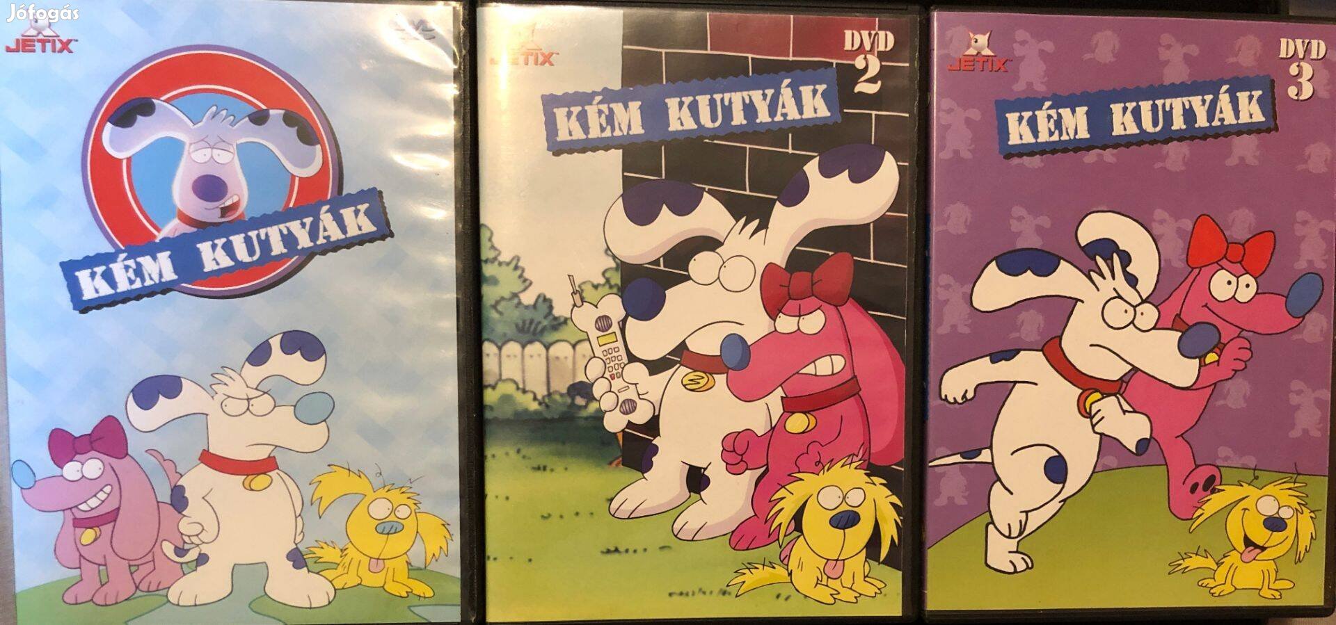Kém kutyák 1-3.DVD (Jetix kiadás, 3db DVD) DVD