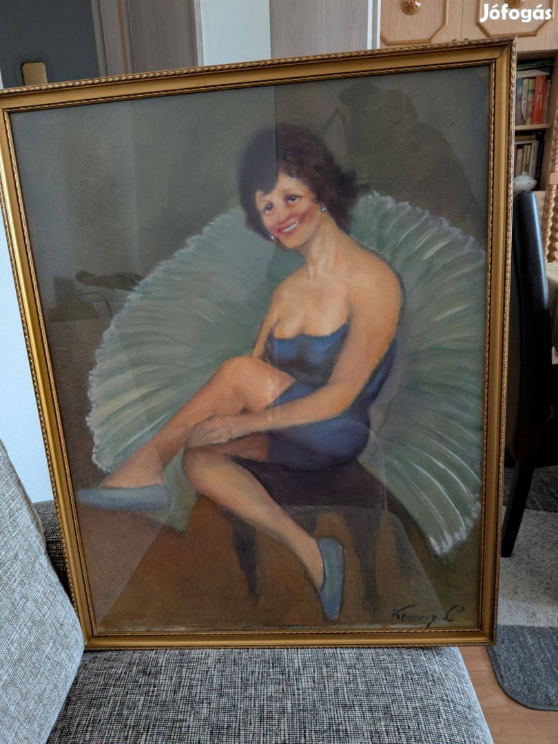 Kemény László festmény