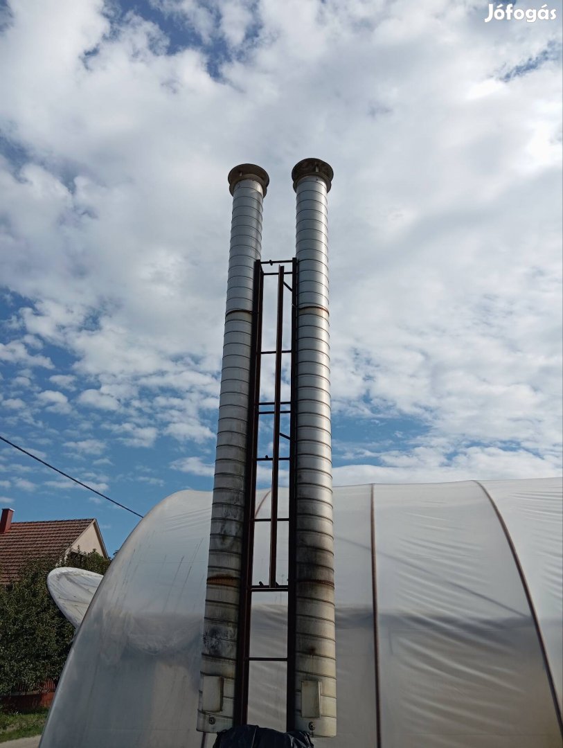 Kémény, szigetelt, bélelt