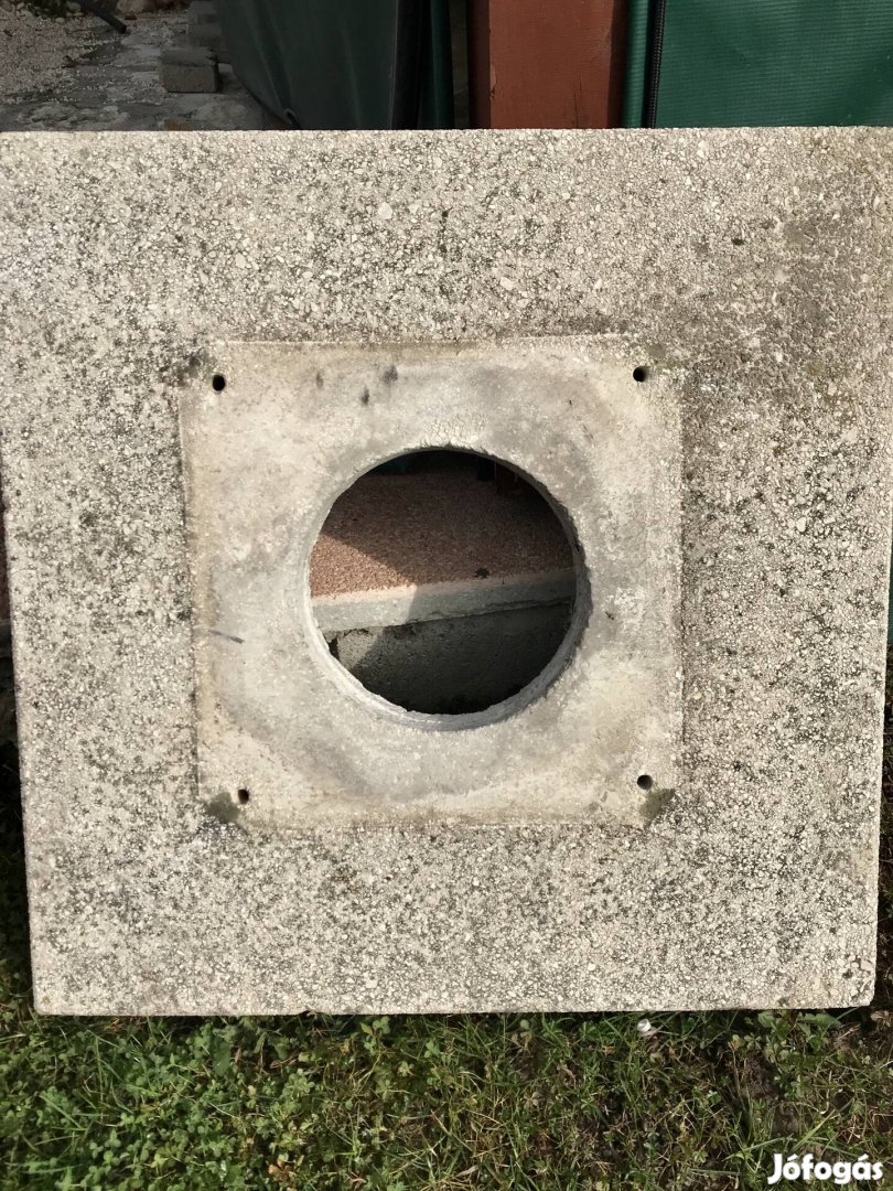 Kémény fedlap, beton