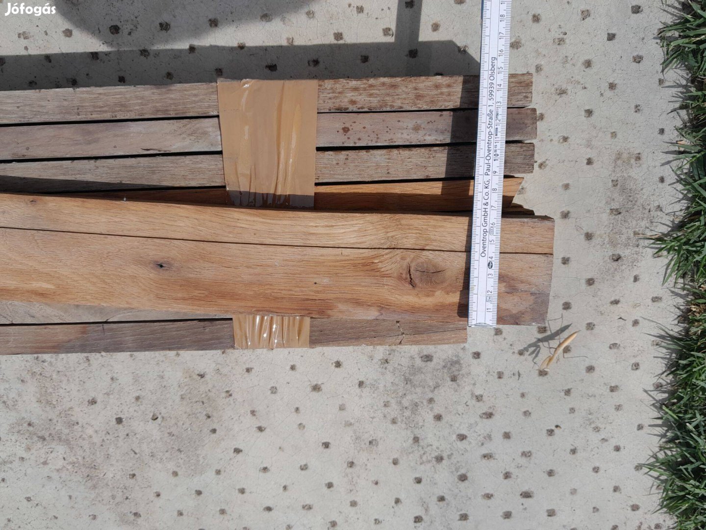 Keményfa küszöb 70x6,5x2cm -új-