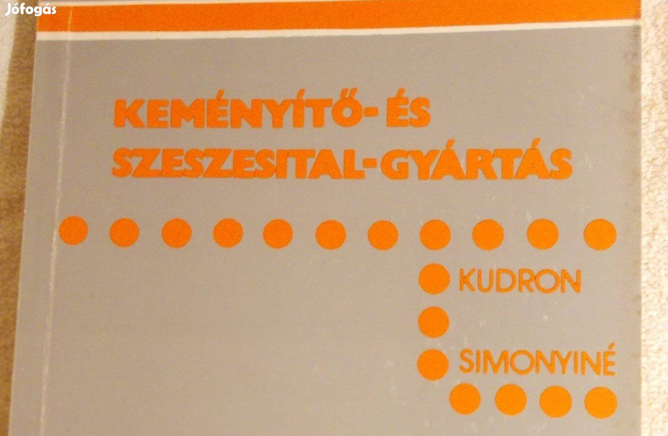 Keményítő és szeszesital gyártás, Kudron, Simonyiné