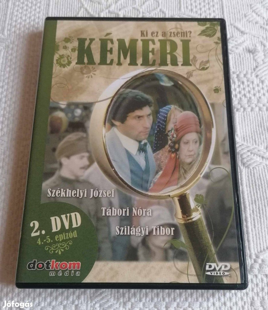Kémeri 2. rész 4.-5. Epzód DVD Film Magyar Krimi Sorozat