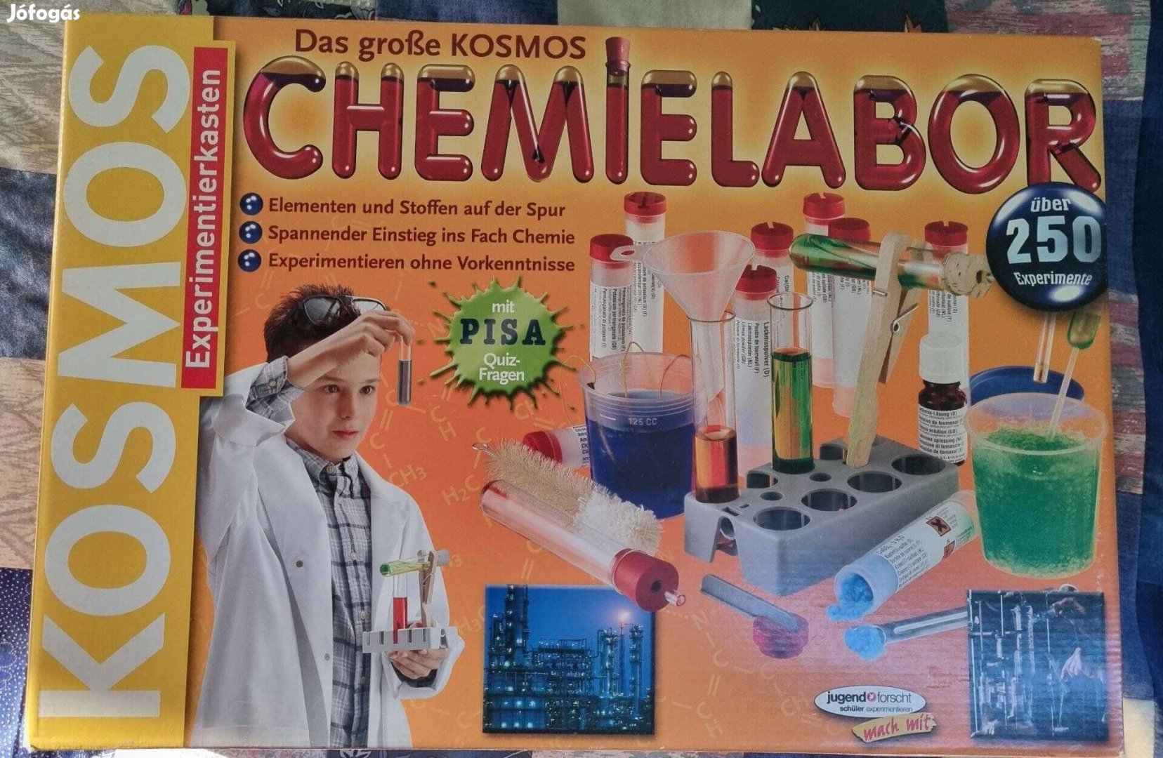 Kémia labor kísérletező készlet