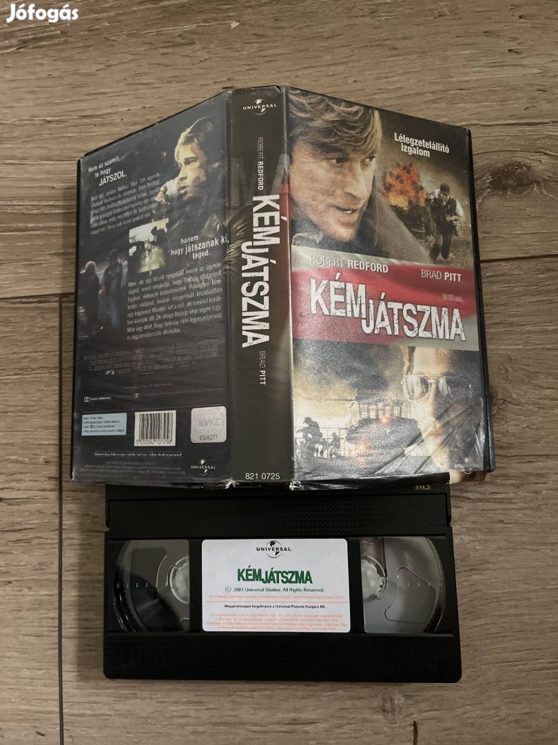 Kémjátszma vhs 