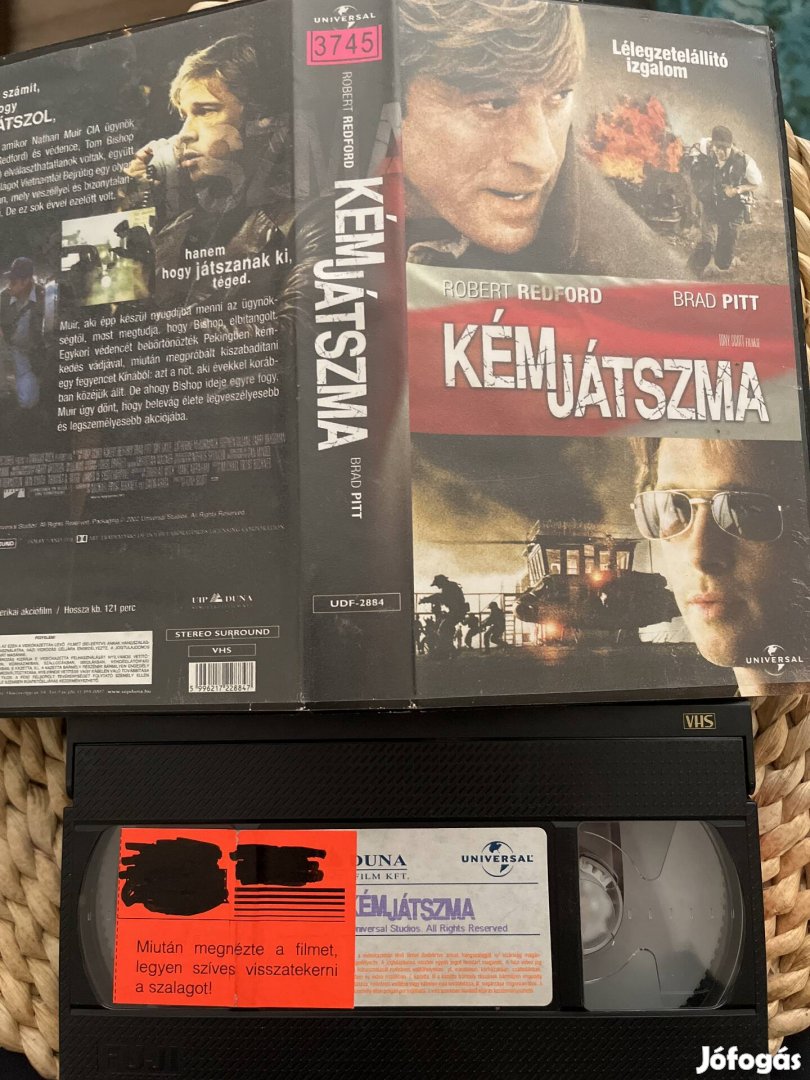 Kémjátszma vhs.  