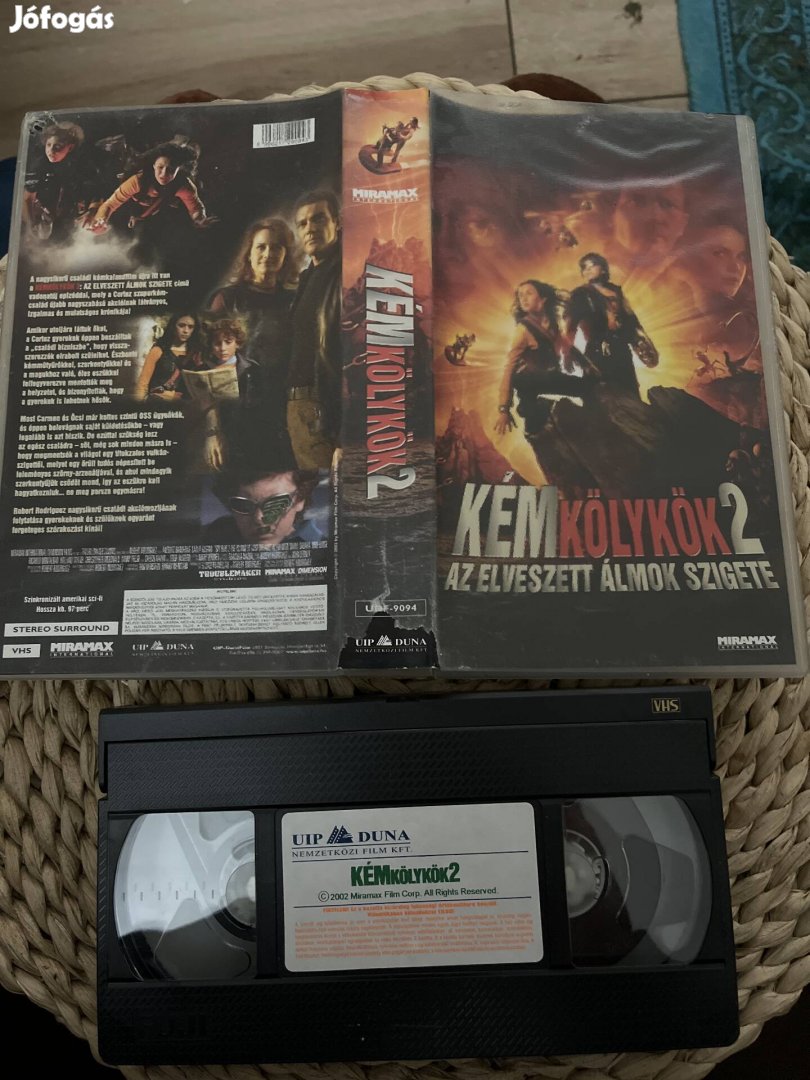 Kémkölykök 2  vhs