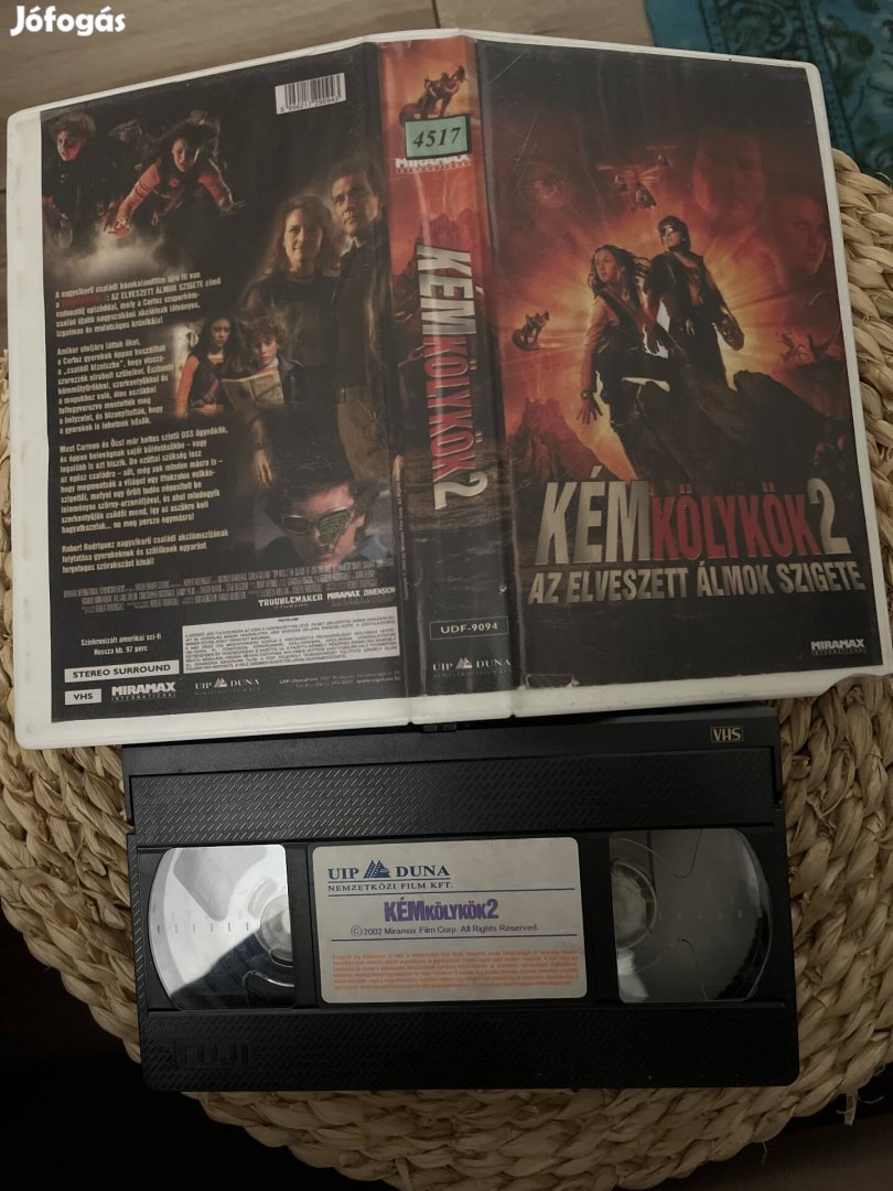 Kémkölykök 2 vhs m