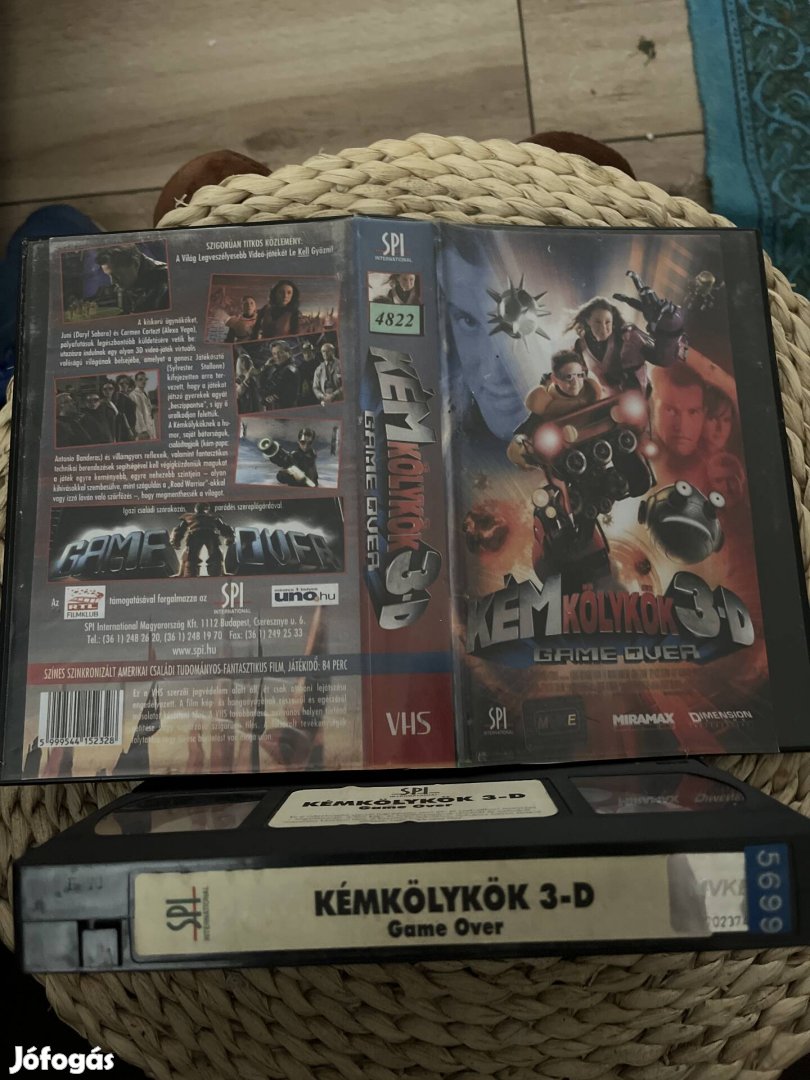 Kémkölykök 3 d vhs m