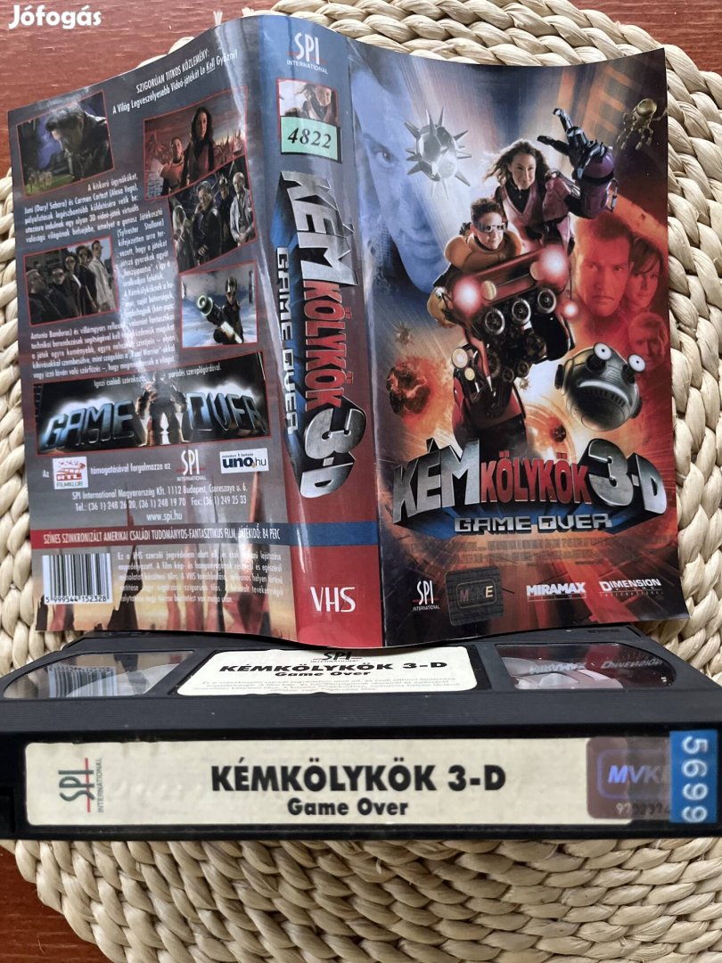 Kémkölykök 3d game over vhs