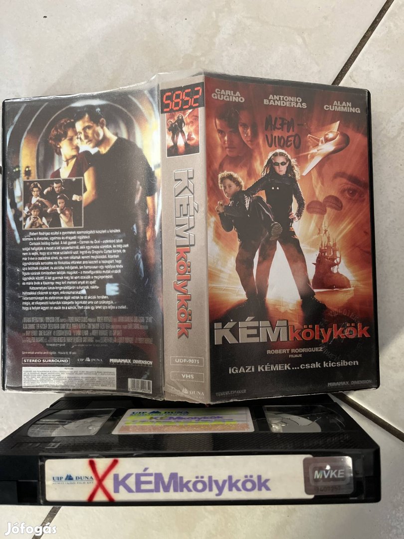 Kémkölykök vhs 