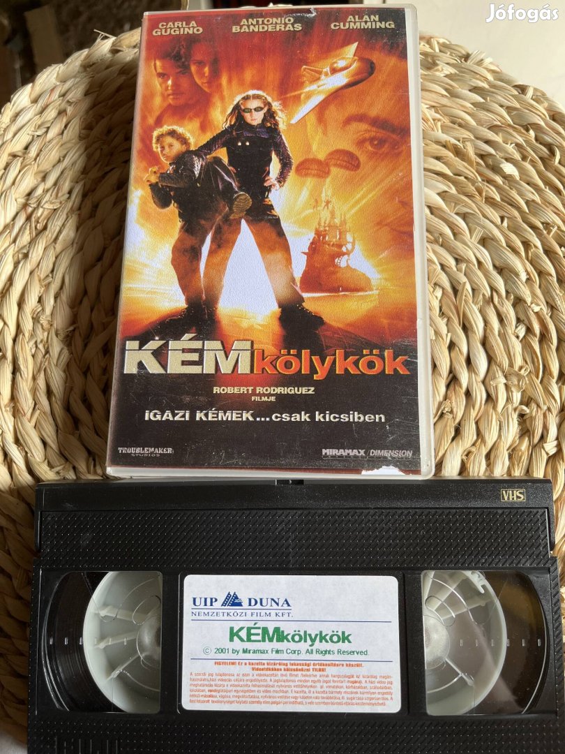 Kémkölykök vhs 