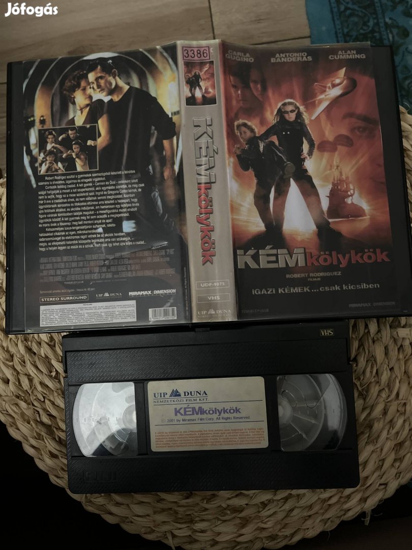 Kémkölykök vhs m