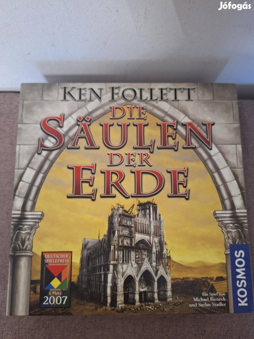 Ken Follett:Die saulen der erde társasjáték