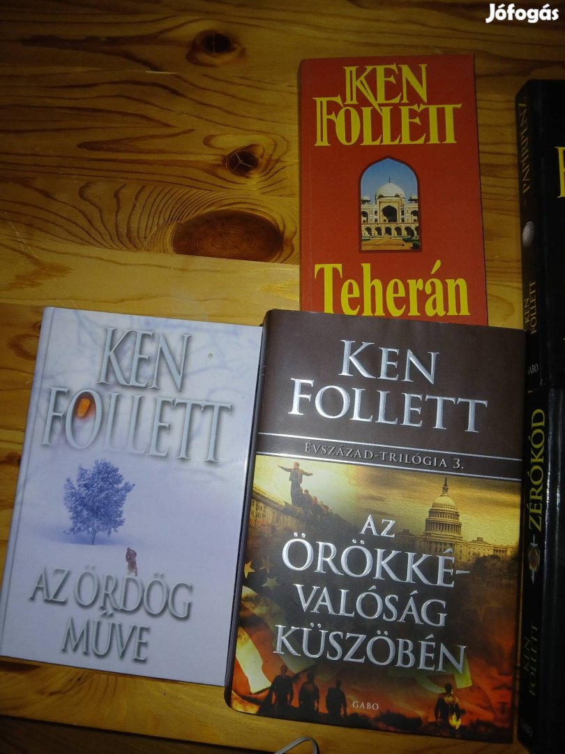 Ken Follett könyvcsomag 7db