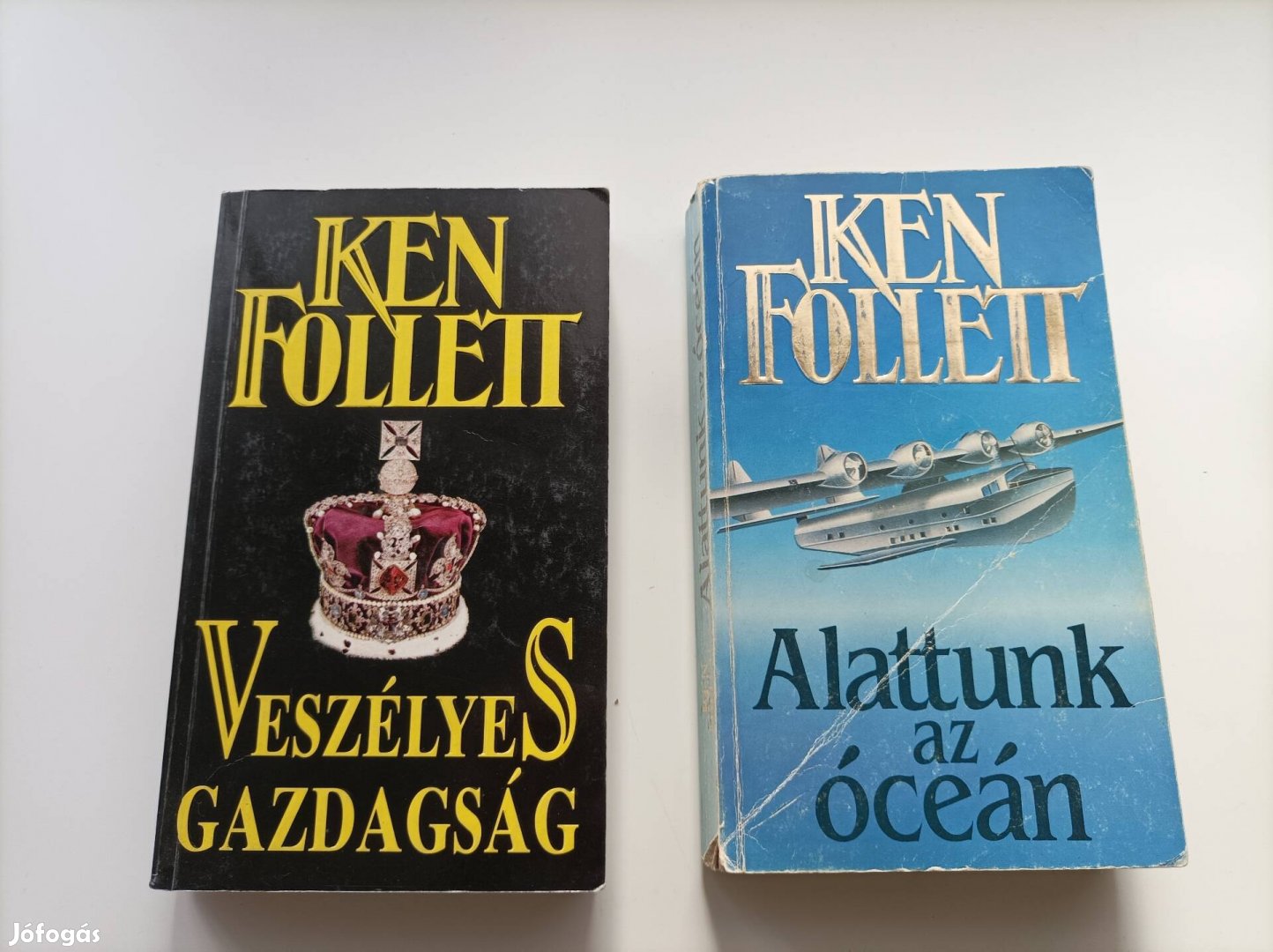 Ken Follett könyvek eladók 