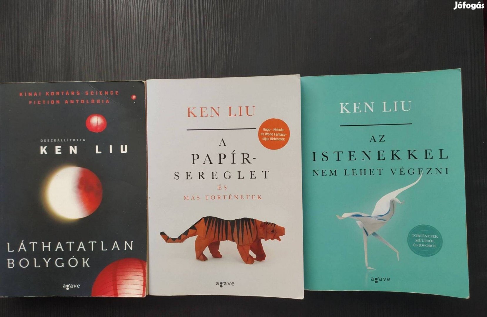 Ken Liu novelláskötetek (3 db, sci-fi)