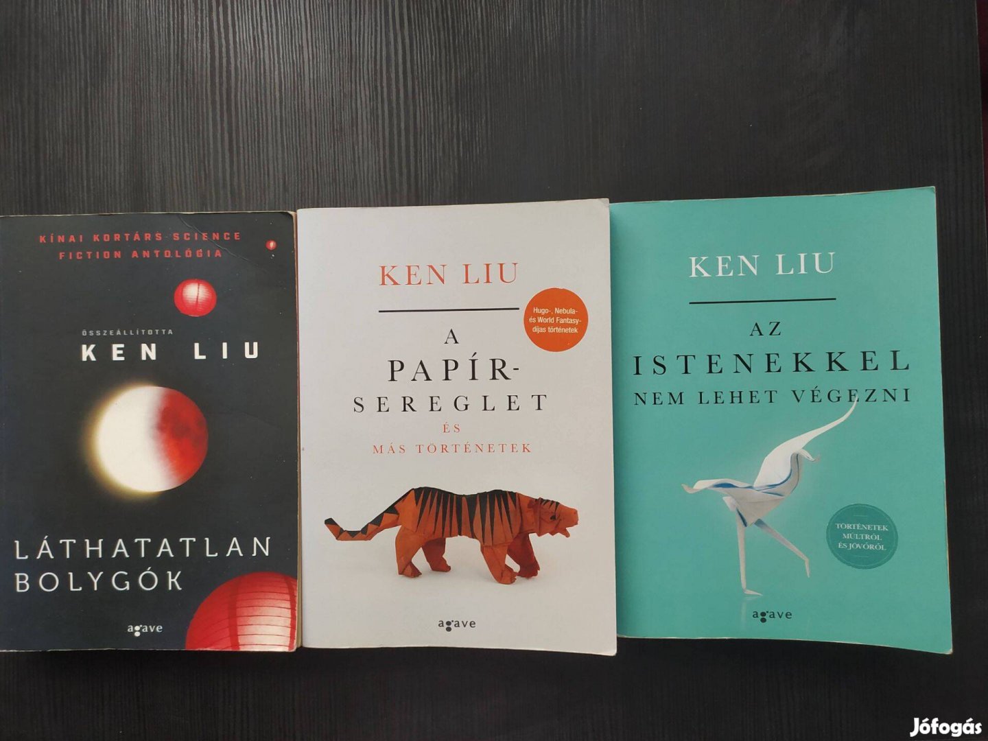 Ken Liu novelláskötetek (3 db, sci-fi)