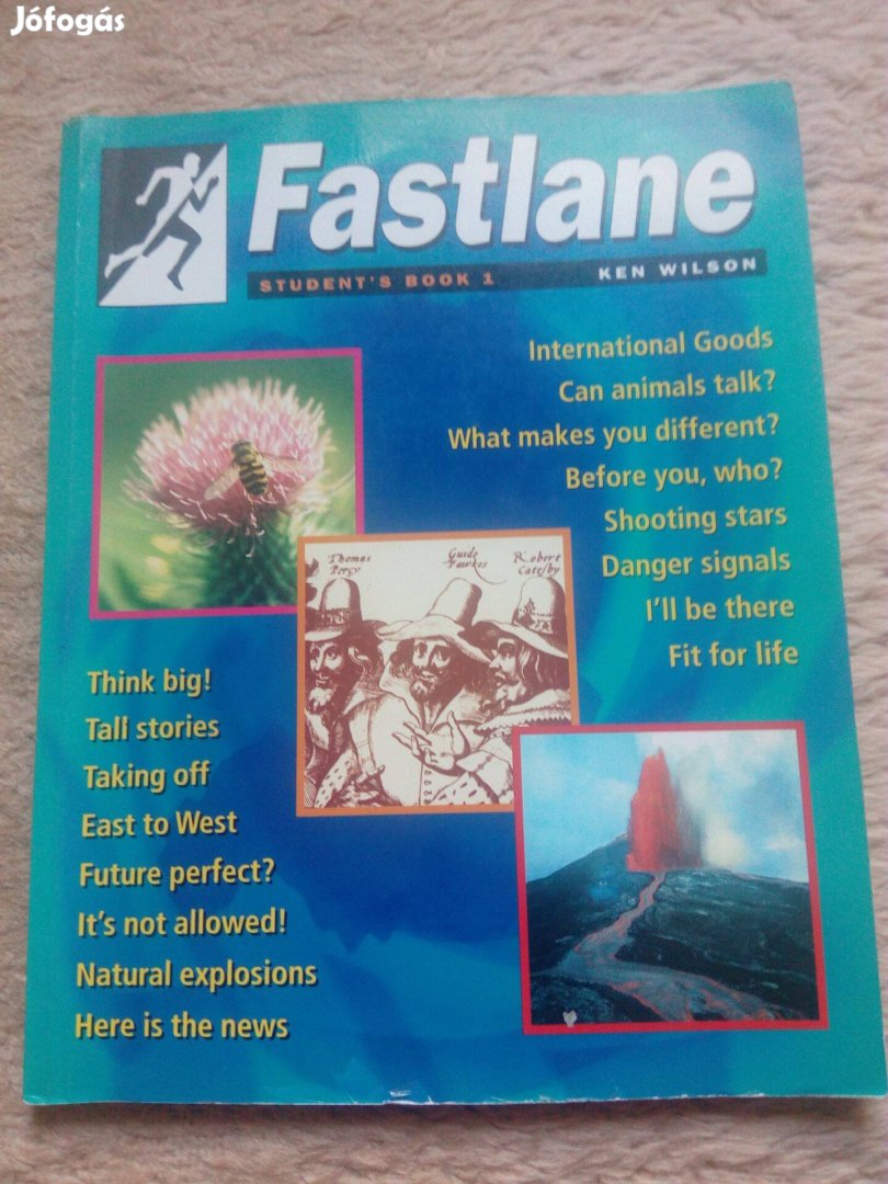 Ken Wilson: Fastlane student's book 1 angol nyelvkönyv eladó!