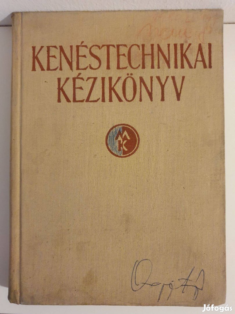 Kenéstechnikai kézikönyv; Dr. Vajta László