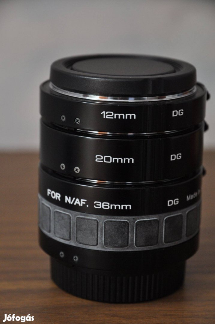 Kenko Nikon AF DG Közgyűrűsor Extension Tube 12mm20mm36mm