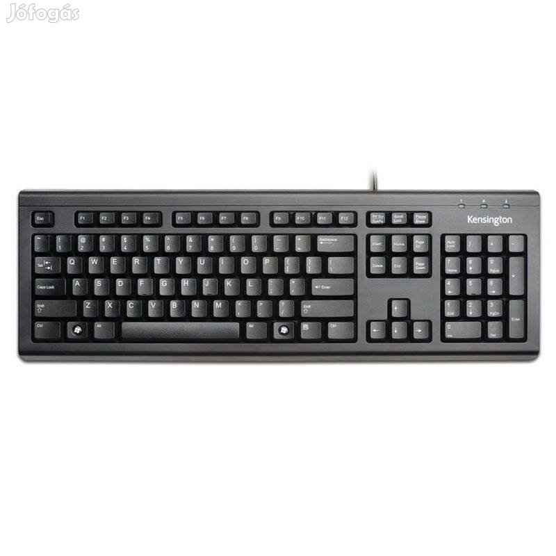 Kensington 1500109Buk Valukeyboard billentyűzet, USB, fekete