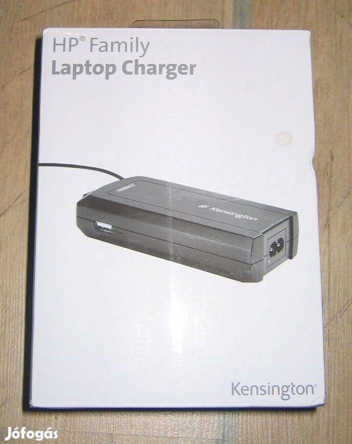 Kensington HP laptop töltő (90W) + USB port, Kensington K38082EU