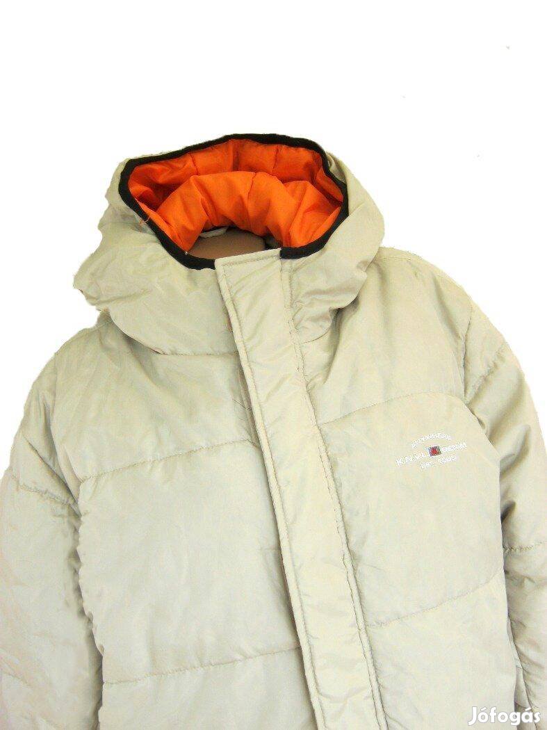 Kenvelo férfi kapucnis toll/pehely kabát télikabát - XXL