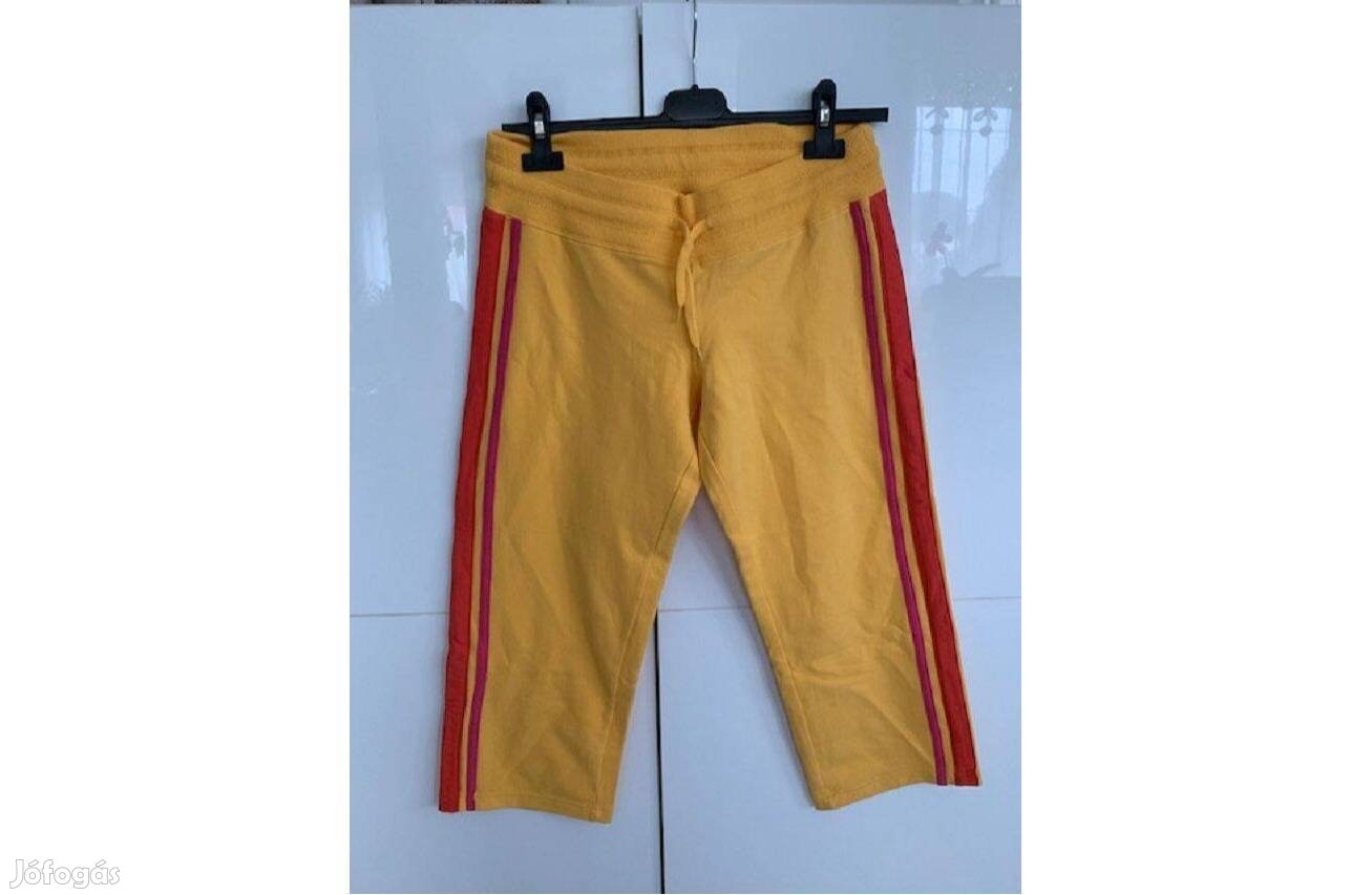 Kenvelo női sárga színű capri melegítő nadrág S-es