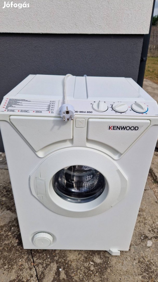 Kenwood 850 Extra Mini mosógép elöltöltős 3 kg kapacitás