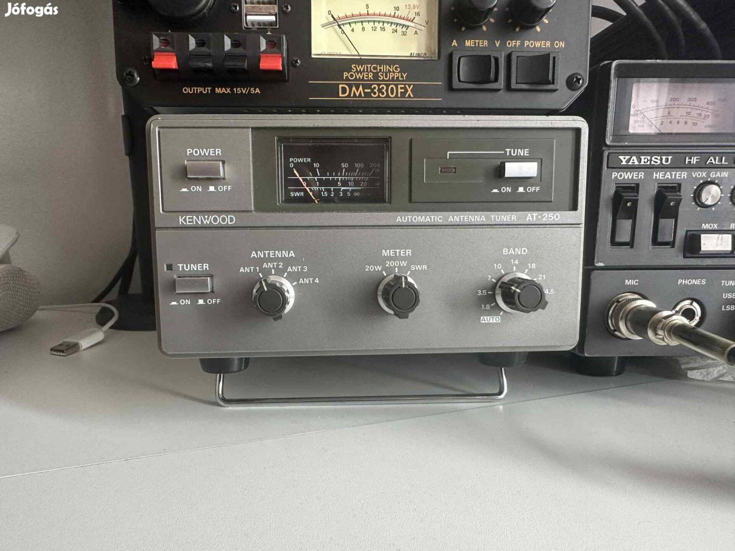Kenwood AT-250 Antenna Automata Tuner 4-es antenna